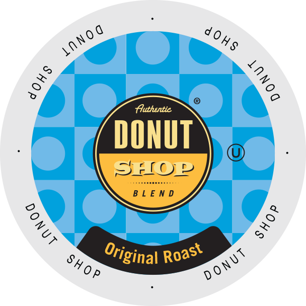 Authentic Donut Shop Original Blend coffee, k-cup 2.0 compatible