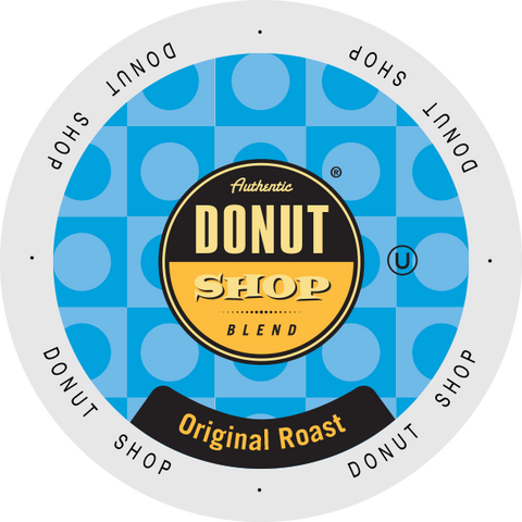 Authentic Donut Shop Original Blend coffee, k-cup 2.0 compatible
