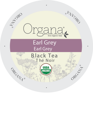 Organa Tea - EARL GREY TEA, K-cup 2.0 compatible  24 Count Sleeve