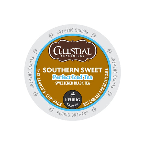 Discounted - Celestial Seasoning Southern Sweet Tea, k-cup compatible, 24 count Best By Date 4/2016