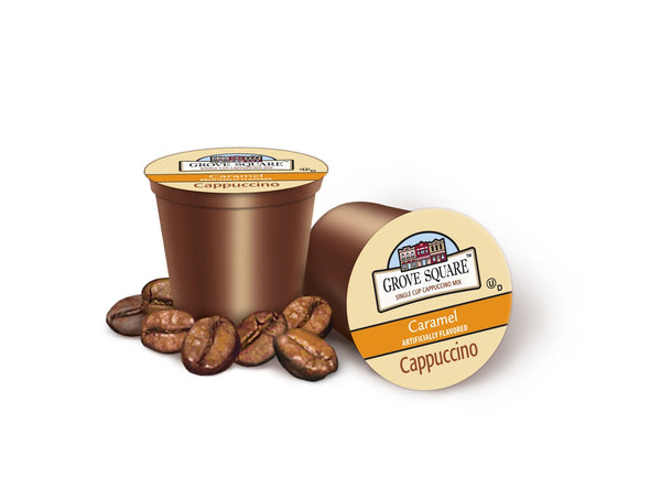 Grove Square Caramel Cappuccino, k-cup 2.0 compatible
