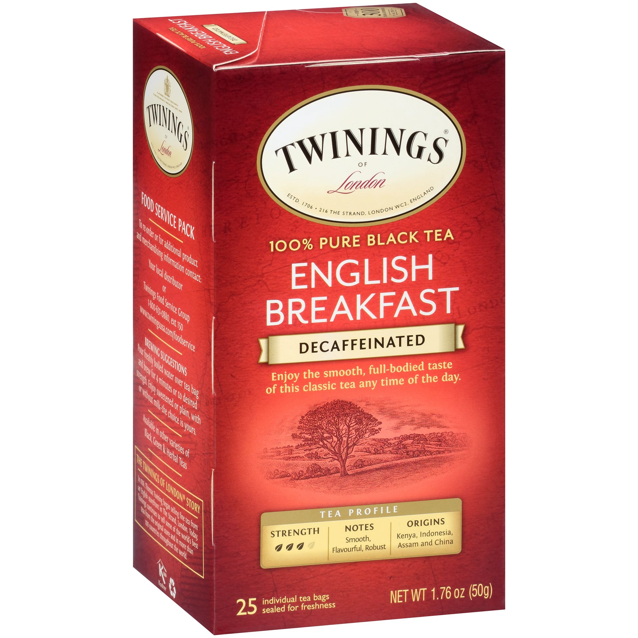 Twinings Of London, DECAF English Breakfast Tea