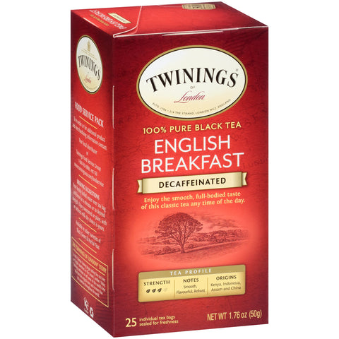 Twinings Of London, DECAF English Breakfast Tea