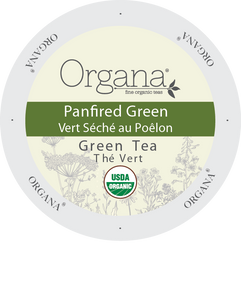 Organa Tea - Pan Fired Green, K-cup 2.0 compatible  24 Count Sleeve
