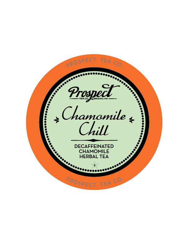 Prospect Tea Chamomile Chill Herbal, k-cup 2.0 compatible