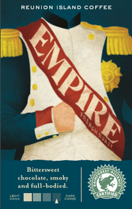 Reunion Island RA Empire French Roast Coffee -24 Count of 2.5 oz.