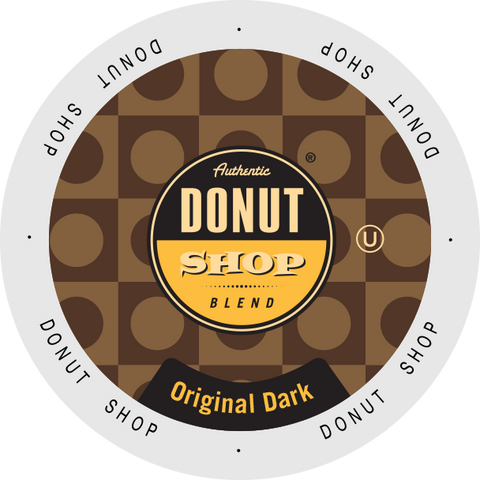 Authentic Donut Shop  Dark Roast coffee, k-cup 2.0 compatible