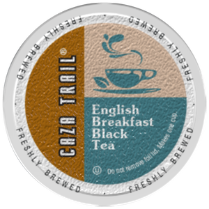 Caza Trail English Breakfast Tea, k-cup 2.0 compatible
