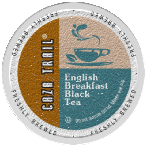Caza Trail English Breakfast Tea, k-cup 2.0 compatible