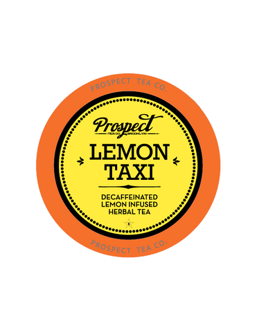 Prospect Tea Lemon Taxi Herbal Tea, K-cup 2.0 Compatible