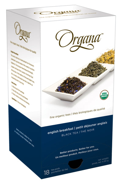 Organa Tea Pods  - Organic English Breakfast Tea