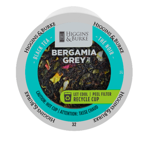 Higgins and Burke Bergamia Grey Loose Tea, k-cup 2.0 compatible