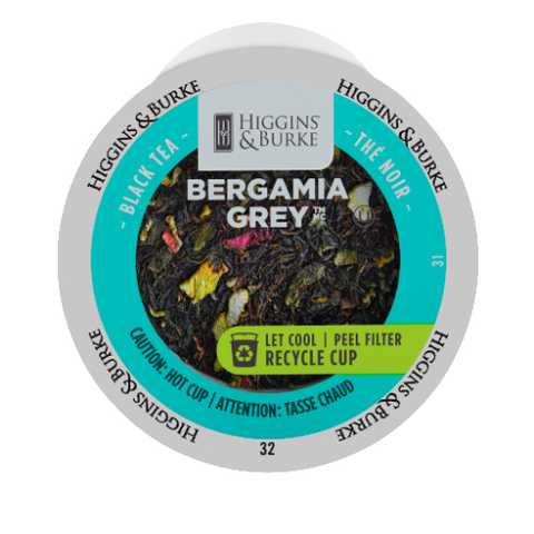 Higgins and Burke Bergamia Grey Loose Tea, k-cup 2.0 compatible