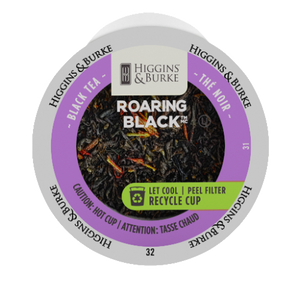 Higgins and Burke Roaring Black RealCup - Loose Leaf Tea, 2.0 Compatible