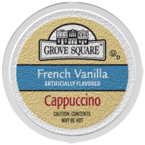 Grove Square French Vanilla Cappuccino, k-cup 2.0 compatible