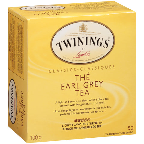 Twinings of London, Earl Grey Tea (50 Count)