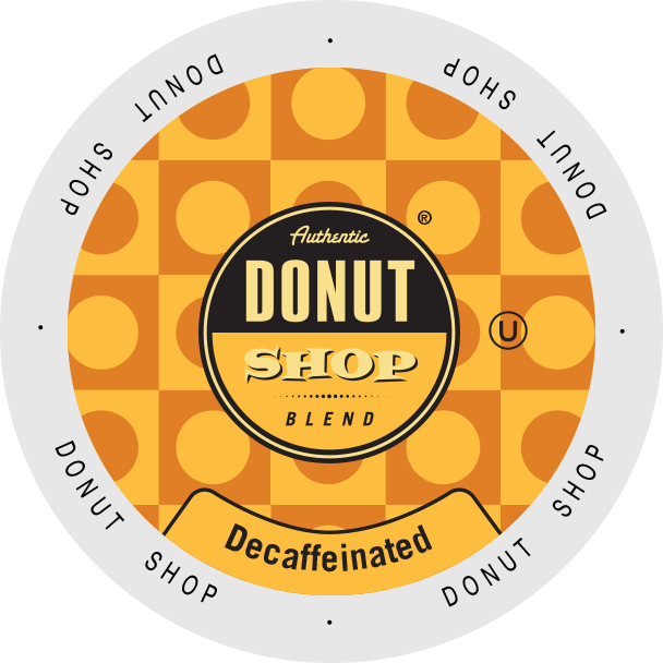Authentic Donut Shop DECAF Donut Shop Original Blend coffee, k-cup 2.0 compatible