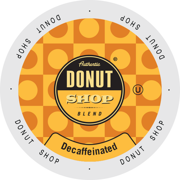 Authentic Donut Shop DECAF Donut Shop Original Blend coffee, k-cup 2.0 compatible