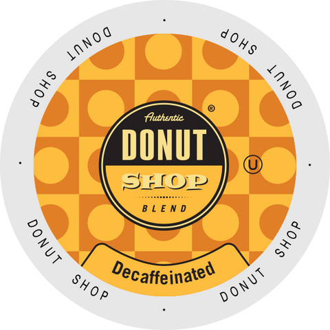 Authentic Donut Shop DECAF Donut Shop Original Blend coffee, k-cup 2.0 compatible