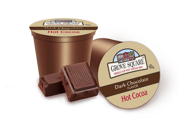 Grove Square Dark Chocolate Cocoa, k-cup 2.0 compatible