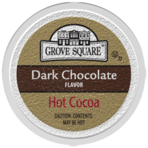 Grove Square Dark Chocolate Cocoa, k-cup 2.0 compatible