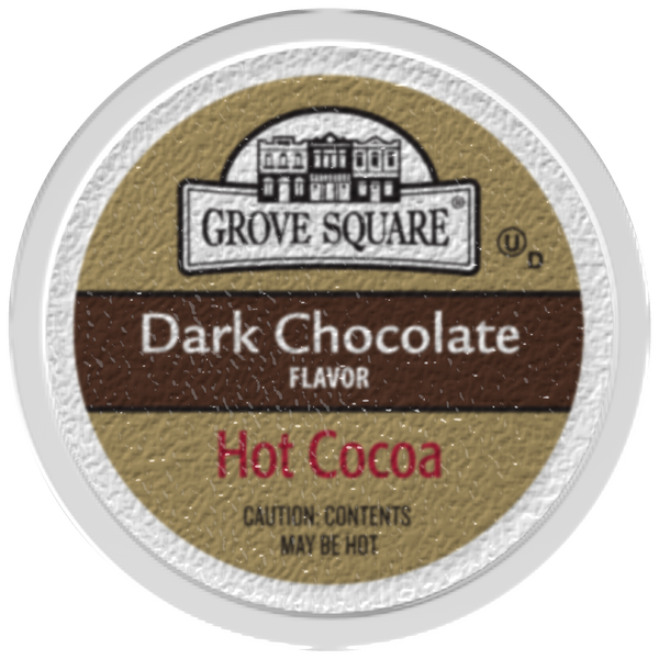 Grove Square Dark Chocolate Cocoa, k-cup 2.0 compatible
