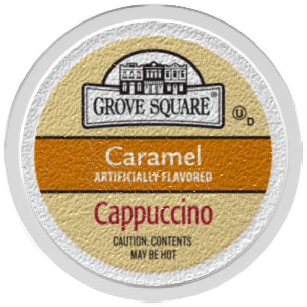 Grove Square Caramel Cappuccino, k-cup 2.0 compatible