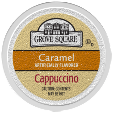 Grove Square Caramel Cappuccino, k-cup 2.0 compatible