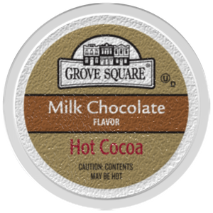Grove Square Milk Chocolate Hot Chocolate, k-cup 2.0 compatible