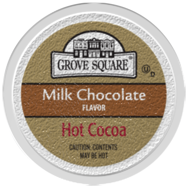 Grove Square Milk Chocolate Hot Chocolate, k-cup 2.0 compatible