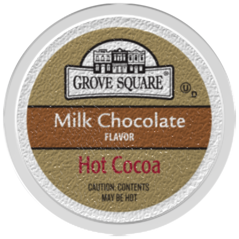 Grove Square Milk Chocolate Hot Chocolate, k-cup 2.0 compatible