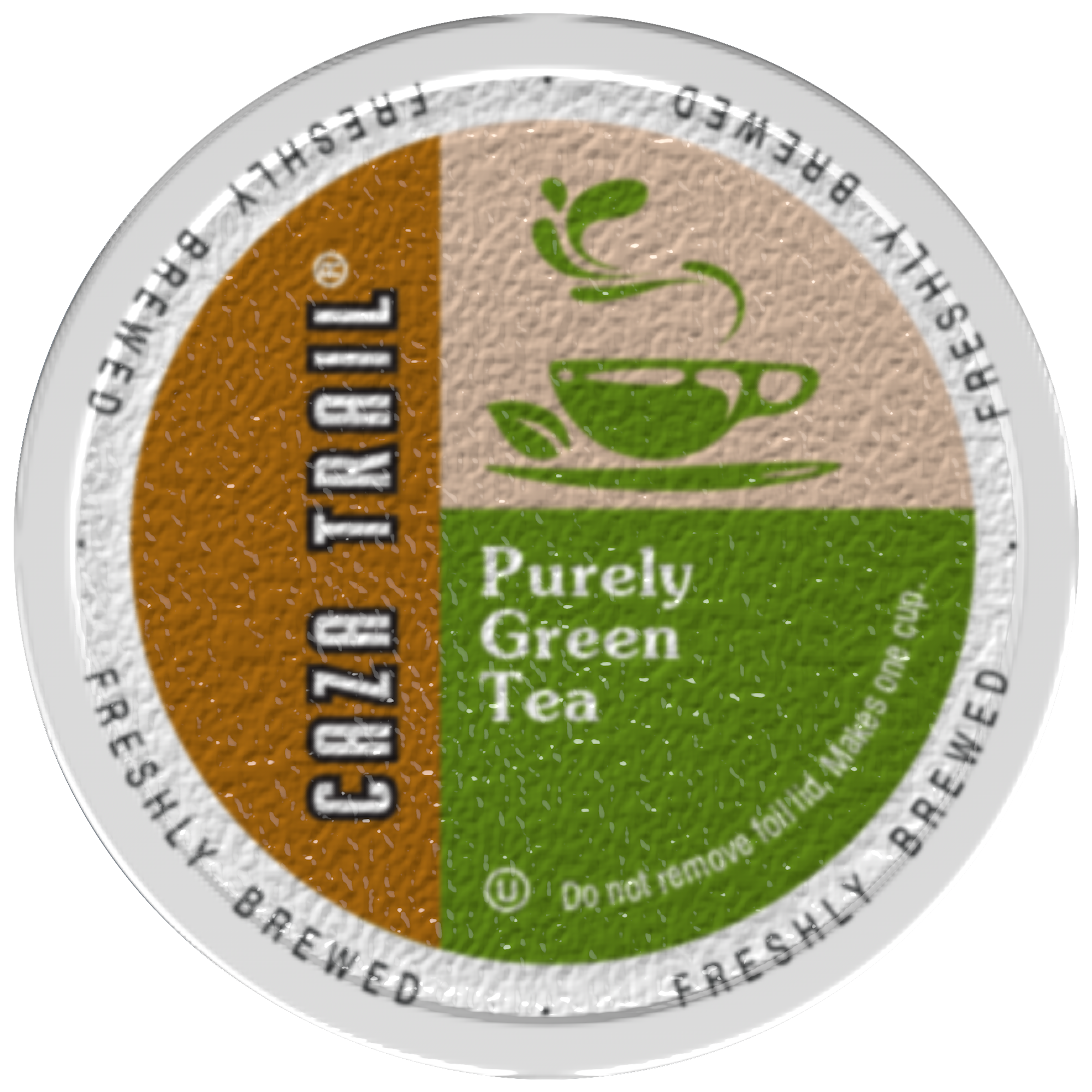 Caza Trail Purely Green Tea, k-cup 2.0 compatible