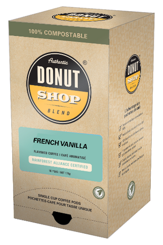 Authentic Donut Shop French Vanilla Coffee Pod -